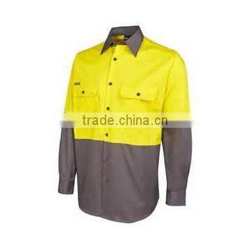 High Visibility Working Uniform Breathable Reflective Safety Workwear Shirts photo-5