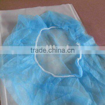 Free Samples Sterile Disposable Medical Nurse Hairnet Elastic Cap colorful