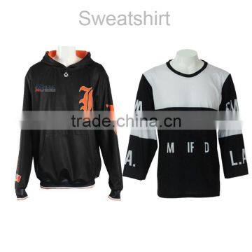 Embroidery logo,custom men crewneck sweatshirt/sweat suits