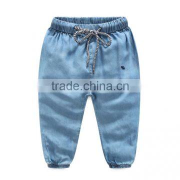 Hottest Summer Cotton Long Denim Pants Boys Jeans 2017 With Embroidery photo-2