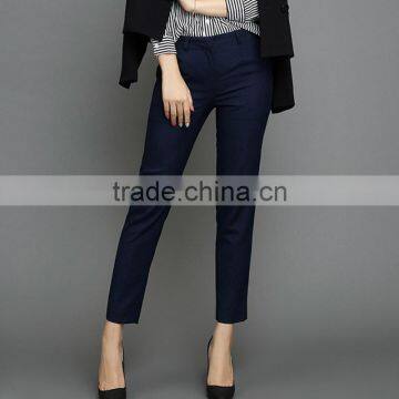 Female Trousers Pants Nine Leisure 2017 New Spring Seven Skinny Pants Suit Trousers Commute Custom Made photo-2