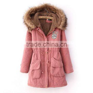 GZY 2017 Stock Fashion Design Warm Coat Winter Coat Lady Coats photo-3