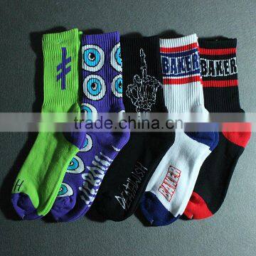 different color sport short socks