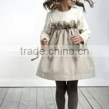 children frock design dress long sleeve autumn ruffle 2 piece baby girl frocks kids high quality clothing