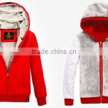 Good Quality Fashion Style Hor Sale Cheap Wholesale Custom Plain Women Zipper Hoody photo-2