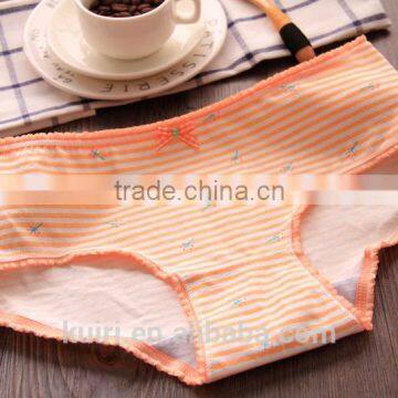 Top Quality Women's Cotton Briefs High Waist Panties Cotton Underwear Cute Girl Lingerie Breathable Underpants EA3 photo-3