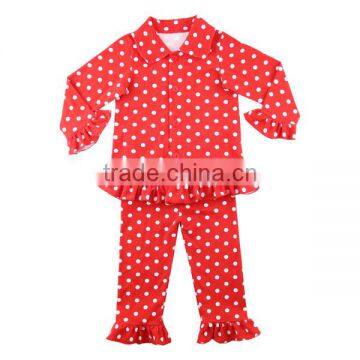 Wholesale Children Clothing Boutique Girls Clothing Fall Pajamas Girl Pajamas Set