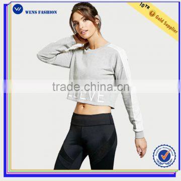 2016 Wholesale Manufacturer New Design Cheap Plain Custom Sweatshirt