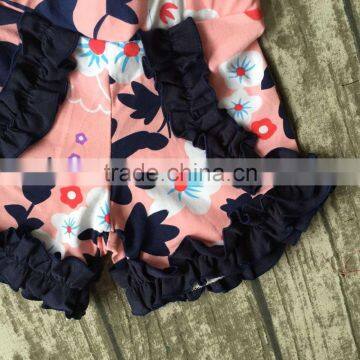 New Arrival Summer Baby Girls Clothes You Betiful Heart Cotton Floral Ruffles Boutique Short Kids Sleeveless Match Accessories photo-4