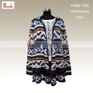 Jacquard Sweater 100%Acrylic Hot Sale Fashion Lady Dress Sweater photo-1