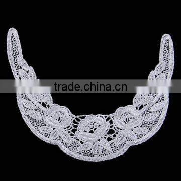 Embroidery designs flower neck Lace Collar