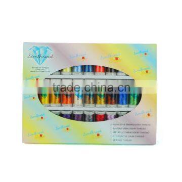 Superior Quality Polyester Embroidery Thread 200 Meters Per Spool photo-3