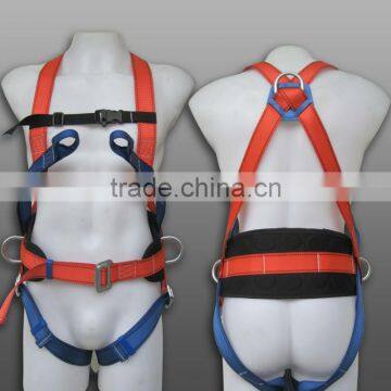 high quality full body harness safety belt for goods with hook