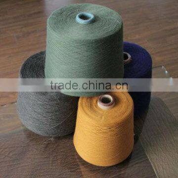 polyester spun yarn 20/1 recycled black