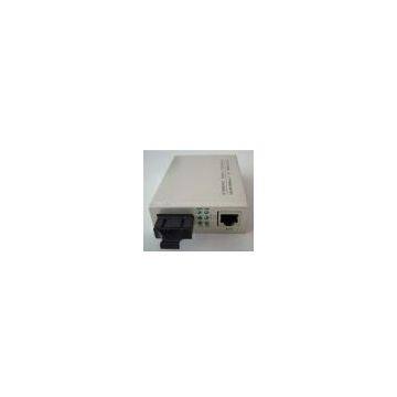 10/100/1000 Base Tx to 1000Base Fx WDM media converter