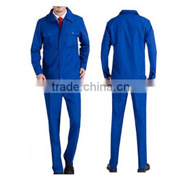 Long Sleeve 2 Piece Cotton Custom Work Uniform