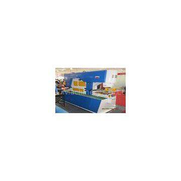 Mechanical Ironworker machine , Hydraulic punching and shearing machine for steel plates
