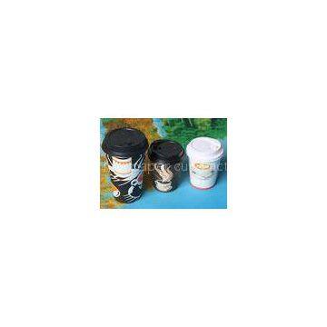 PE Coated Single Wall 4oz / 6.5oz Personalised Disposable Coffee Cups For Party