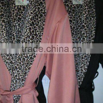 Microfiber Women's Bathrobe