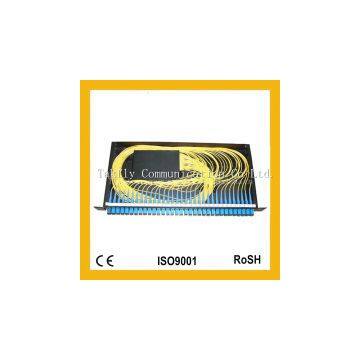 Gpon/Epon/CATV/FTTH Fiber Optic 1*32 with 19 Inch 1u Rack-Mount Sc Adapters PLC Splitter