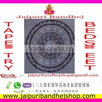 Indian Cotton Mandala Tapestry photo-3