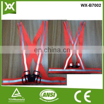 Factory made safety reflective with buckle warning visibility elastic belt