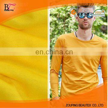 Selling high quality 95% cotton 5% spandex knitting single jersey