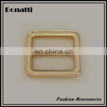 fashion tri-glide golden zinc alloy metal bag buckles