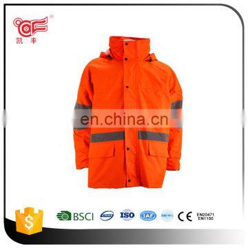 2017 3M reflective safety jacket with pocket KF-054