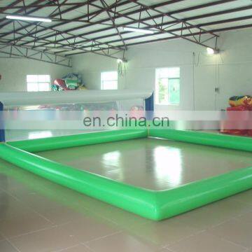 CE inflatable water volleyball court inflatable beach volleyball