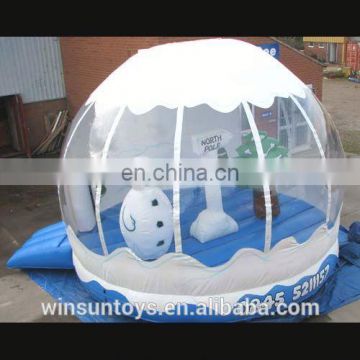 Inflatable Snow Globe Bouncy Castle