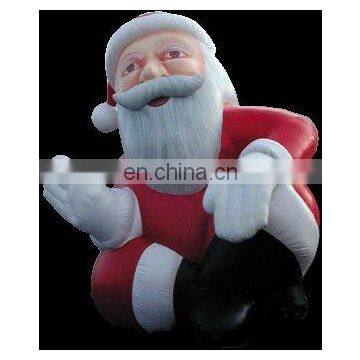 Christmas inflatables dancing & singing santa claus