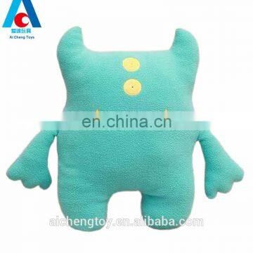 new design custom color plush ugly doll toy pillow