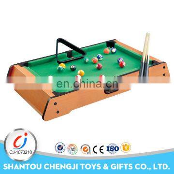 Hot sale cheapest kids sport toys mini portable united billiards pool table