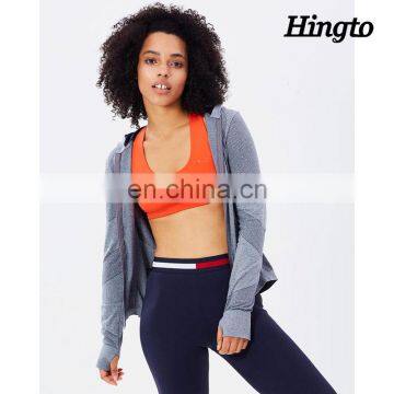 OEM service women's hoodies & sweatshirts custom zip up hoodies cheap wholesale