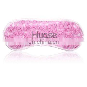 Sexy Pink Rose Eye Mask Flower Blindfold Adult Novelty Product Sex Toy Tied Blindfold photo-2