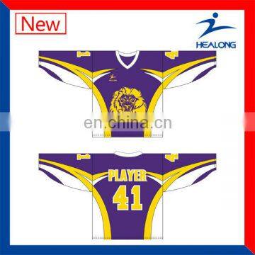 Sublimation printing sports field hockey jerseys