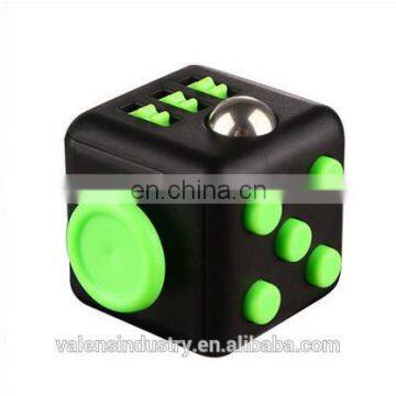 Hot sell 2017 Wholesale Factory Price New Desk toy Anti Stress Fidget Cube Toy