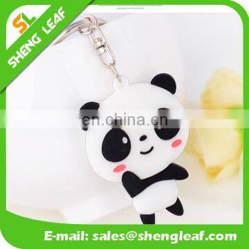 2016 new fashion cute soft pvc rubber keychain