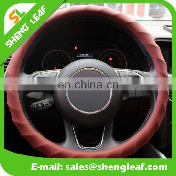 Universal size custom design silicone car steering wheel cover