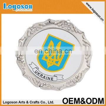 Ukraine Souvenirs Custom New Promotional Gifts metal beach pocket ashtray