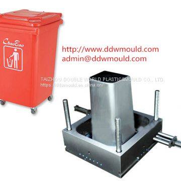 ＤＤＷ Outdoor  Plastic Trash Bin Mold Injection Trash Bin Mold exported to Mexico