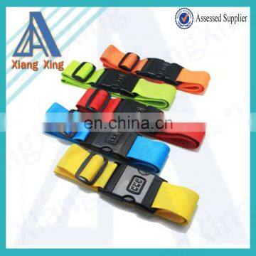 Travel Bag Password Lock Belt to Protect Your Luggage Suit Case Straps With Plastic Buckle