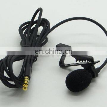 Lavalier Lapel Clip-on Recording Microphone for IOS Devices Android Devices Desktop Computer and Cameras photo-2