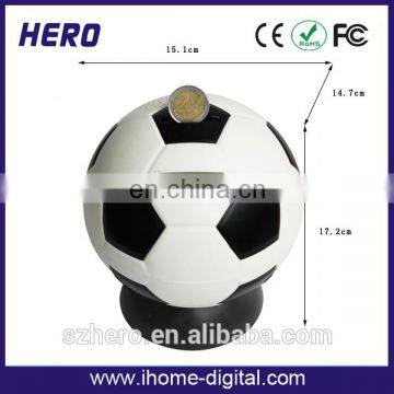 OEM/ODM Football shaped Digital Piggy Bank Coin Counter banks