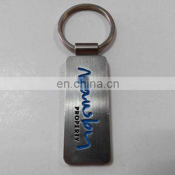 Custom mental key chain zinc alloy car key chain