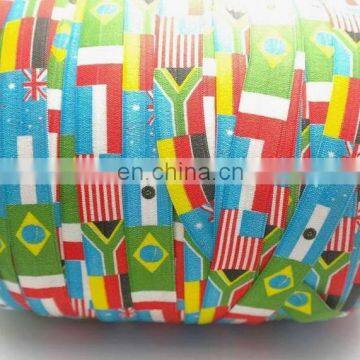Fashion 2014 new style tribal printed FOE elastic