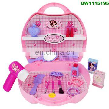 Role Play Jewelry Kit for Girls Toy Set Princess Suitcase Gift for Kids Children 3 Years Old