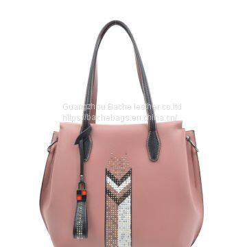 2018 High quality Pu leather ladies new arrive bags fashion handbag tote bag JL6501-3#