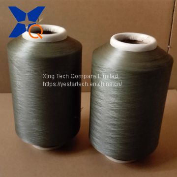 copper plated CuS nylon 6  DTY conductive filaments 70D/24F for anti bacteria socks/beddings-XT11148